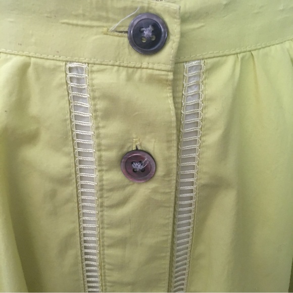 Greenleaf   Maxi Green Skirt 100% cotton. Size Small Vintage rare Unique - Picture 6 of 7